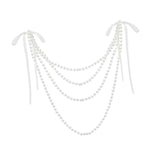 Maxbell Wedding Chair Back Decoration Wedding Ceremony Aisle Decoration for Birthday White