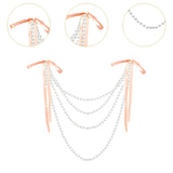 Maxbell Wedding Chair Back Decoration Wedding Ceremony Aisle Decoration for Birthday Pink