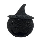 Maxbell Handwoven Pumpkin Candle Holder Living Room Party Home Desk Storage Ornament