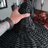 Maxbell Handwoven Pumpkin Candle Holder Living Room Party Home Desk Storage Ornament