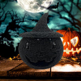 Maxbell Handwoven Pumpkin Candle Holder Living Room Party Home Desk Storage Ornament