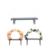 Maxbell over The Table Rod Stand Support Table Arch for Thanksgiving Holiday Wedding