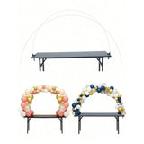 Maxbell over The Table Rod Stand Support Table Arch for Thanksgiving Holiday Wedding