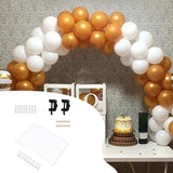 Maxbell over The Table Rod Stand Support Table Arch for Thanksgiving Holiday Wedding