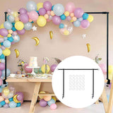 Maxbell over The Table Rod Stand with Clamp for Craft Banner Display Party Christmas Black