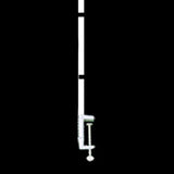 Maxbell over The Table Rod Stand with Clamp for Craft Banner Display Party Christmas Black