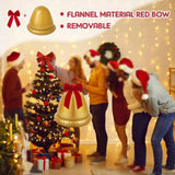 Inflatable Christmas Bell Party Supplies for Festival Courtyard Store Window Single Gold