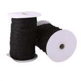 50 yard Roll Black Snap Tape Buttons Resin Buttons Invisible for Garment