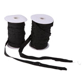 50 yard Roll Black Snap Tape Buttons Resin Buttons Invisible for Garment