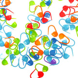 Maxbell 400pcs Plastic Assorted Knitting Craft Crochet Locking Stitch Needle Clips