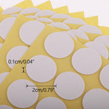 Maxbell 400pcs Candle Wick Stickers Adhesive Dots for Candle Making 20mm