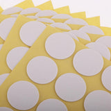 Maxbell 400pcs Candle Wick Stickers Adhesive Dots for Candle Making 20mm