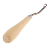 Maxbell 6pcs Crochet Latch Hook Lock Needles for Hair/ Micro Braid Needle Dread Lock