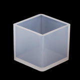 Maxbell 2x Silicone DIY Molds for Resin Jewelry Making Decor Craft Tool Cube 35/65mm