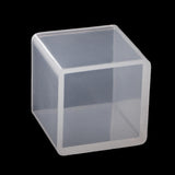 Maxbell 2x Silicone DIY Molds for Resin Jewelry Making Decor Craft Tool Cube 35/65mm