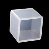 Maxbell 2x Silicone DIY Molds for Resin Jewelry Making Decor Craft Tool Cube 35/65mm