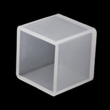Maxbell 2x Silicone DIY Molds for Resin Jewelry Making Decor Craft Tool Cube 35/65mm