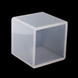 Maxbell 2x Silicone DIY Molds for Resin Jewelry Making Decor Craft Tool Cube 35/65mm