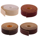 Maxbell 2 Rolls 10m DIY PU Leather Straps Wide Strips Belt Handbag Crafts 2cm Wide