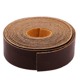 Maxbell 2 Pieces 10 Meters Long DIY PU Leather Straps Strips for Crafts  2cm Wide