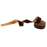 Maxbell 2 Pieces 10 Meters Long DIY PU Leather Straps Strips for Crafts  2cm Wide