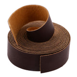 Maxbell 2 Rolls 10m DIY PU Leather Straps Wide Strips Belt Handbag Crafts 2cm Wide