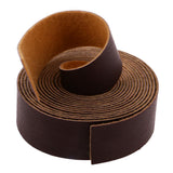 Maxbell 2 Pieces 10 Meters Long DIY PU Leather Straps Strips for Crafts  2cm Wide