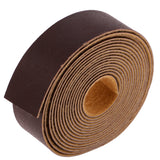 Maxbell 2 Rolls 10m DIY PU Leather Straps Wide Strips Belt Handbag Crafts 2cm Wide
