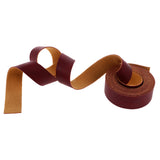 Maxbell 2 Pieces 10 Meters Long DIY PU Leather Straps Strips for Crafts  2cm Wide