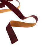 Maxbell 2 Pieces 10 Meters Long DIY PU Leather Straps Strips for Crafts  2cm Wide