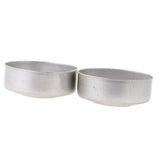 Maxbell 300x Aluminum Tealight Cups Centerpieces Candles Wax Case Tin T-Light Holder