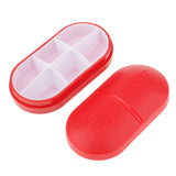 Maxbell Maxbell 1pc Travel Pill Box Medicine Tablet Storage Vitamine Organiser  Red