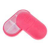 Maxbell Maxbell 1pc Travel Pill Box Medicine Tablet Storage Vitamine Organiser  Rose red