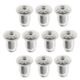 Maxbell 10pcs 925 Sterling Silver Earring Back Stopper Earnuts Jewelry Findings 4mm - Aladdin Shoppers