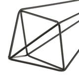 20xHanging Metal Tillandsia Air Plant Rack Holder Flower Pot Black Color