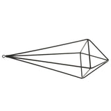 20xHanging Metal Tillandsia Air Plant Rack Holder Flower Pot Black Color