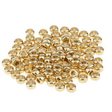 Maxbell 100 Pieces Copper Spacer Beads fit Buddha Bead String Charm Bracelet Chain 5mm - Aladdin Shoppers