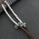 Maxbell 100 Pieces Copper Spacer Beads fit Buddha Bead String Charm Bracelet Chain 5mm - Aladdin Shoppers