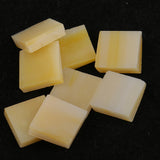 Maxbell 500Pieces Vitreous Glass Mosaic Tiles for Arts DIY Crafts Light Orange&Brown