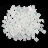 Maxbell 500 Pieces Vitreous Glass Mosaic Tiles for Art DIY Crafts