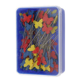 Maxbell Round Magnetic Sewing Pin Holder Pin Cushion with 85pcs Patchwork Pins