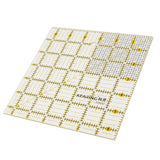 Maxbell 2pcs Plastic Square Rectangle Quilting Templates Patchwork Sewing Rulers