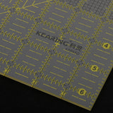 Maxbell 2pcs Plastic Square Rectangle Quilting Templates Patchwork Sewing Rulers