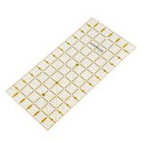 Maxbell 2pcs Plastic Square Rectangle Quilting Templates Patchwork Sewing Rulers