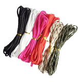 Maxbell Maxbell 6 Pieces 7 Strand Nylon Paracord Parachute Rope Lanyard for Camping Hiking Travelling Outdoor & Home Use #1