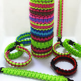 Maxbell Maxbell 6 Pieces 7 Strand Nylon Paracord Parachute Rope Lanyard for Camping Hiking Travelling Outdoor & Home Use #1