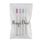 2Pcs Water Soluble Pens ( Blue White) + 1Pcs Air Erasable Pen Purple