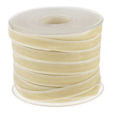 Maxbell 2pcs 20 Yard 10mm Wide Velvet Ribbon Roll for DIY Crafts