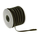 Maxbell 2pcs 20 Yard 10mm Wide Velvet Ribbon Roll for DIY Crafts