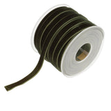 Maxbell 2pcs 20 Yard 10mm Wide Velvet Ribbon Roll for DIY Crafts